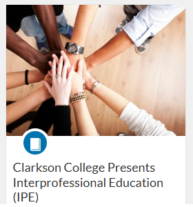 Screenshot of professional development course offering on IPE.