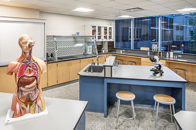 New science lab